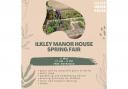 Ilkley Manor House’s Spring Fair  takes place on May 11