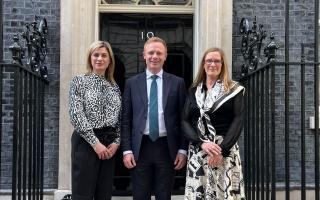 (L-R) Rachael Martin, Robbie Moore and Andrea Parker