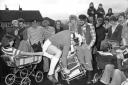 Addingham Pram Race 1976. Picture Addingham Photo Archive