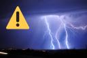 Although temperatures reached 23°C for some in the region on Saturday, the Met Office has issued yellow thunderstorm warnings for Sunday