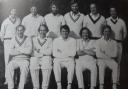 Ronnie Beer, front row and second from left, was part of Menston CC's Waddilove Cup final team in 1974