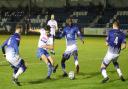 Guiseley beat FC United of Manchester's league rivals Matlock Town 2-0 in the previous round. Picture: Alex Daniel