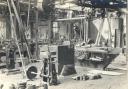 1920's machines under construction. Ashfield Works.