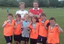 Ilkley Juniors after winning the Wigton Moor Six-A-Side Junior Tournament