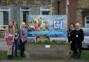 The Menston Community Fridge volunteers (left to right): Ella Sanderson, Jeni Rhodes, Heather Norreys, Laura Tully and Cathy Tully