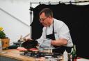 Simon Chappelow of Leeds Cookery School at The Ilkley Food & Drink Festival. Credit Stephen Midgely Breakpoint Media