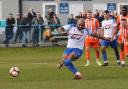 Courtney Meppen-Walters struck for Guiseley against Ilkley on Tuesday