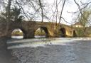 Harewood Bridge which is to close for four weeks for essential maintenance work