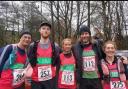 Ilkley Harriers at the Tour of Pendle fell race. Photo credit: Paul Carman