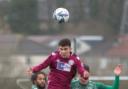 Kevin Gonzalez scored Ilkley's only goal of the game on Saturday