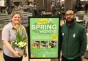 Shannon Carter and Asif Khan  of Yorkshire Garden Centres group