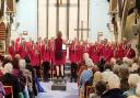 The Steeton Male Voice Choir conducted by Musical Director, Cathy Sweet