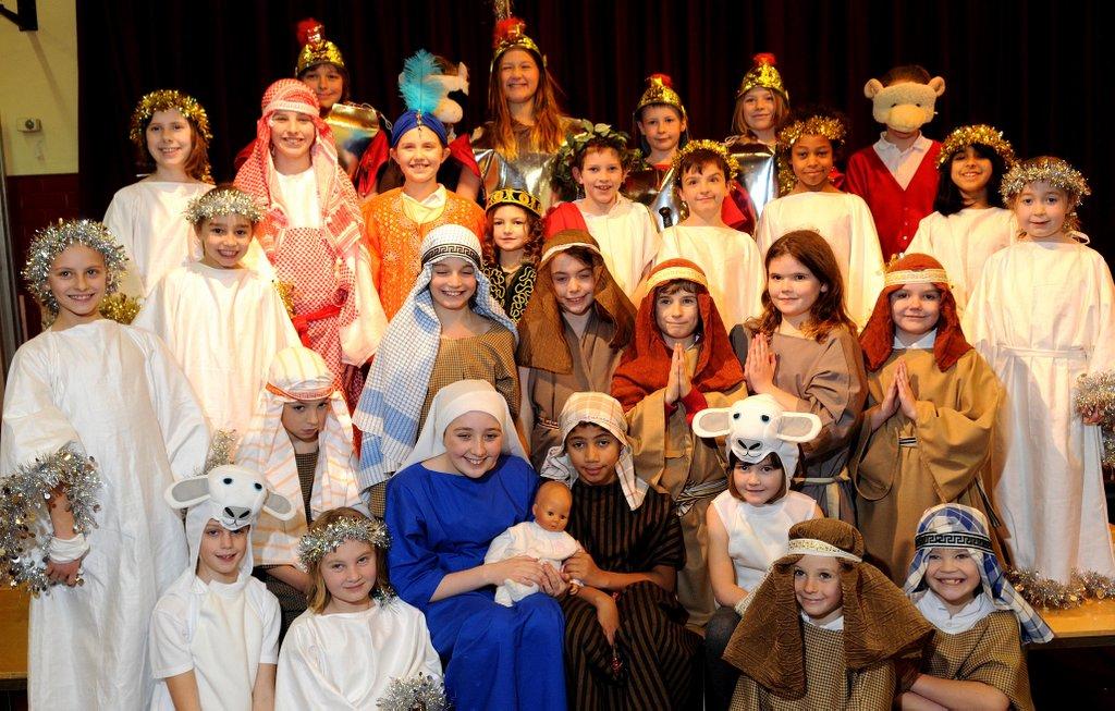 Westville House School, Ilkley, put on a production of A Little Nativity.