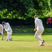 Mussawar Shah hits the winning runs for Saltaire against Horsforth Hall Park in September, ensuring yet another victory in their dominant Aire-Wharfe League Division Two season Picture: Phil Jackson