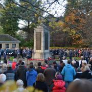 Remembrance day in Ilkley
