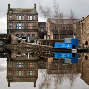 Skipton canal basin. Picture Andrew Fitzgibbon