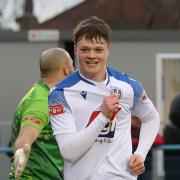 Adam Haw was the current longest serving member of the Guiseley squad. Picture: Alex Daniel