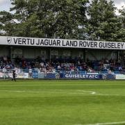 Guiseley's current pitch at Nethermoor. Photo: Guiseley AFC