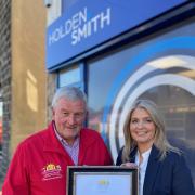 Mike Davies, MBE, founder of The Principle Trust and Jessica Mckenzie, Head of New Build at Holden Smith