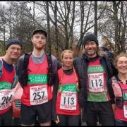 Ilkley Harriers at the Tour of Pendle fell race. Photo credit: Paul Carman