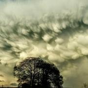 Rare cloud formation over Wharfedale. Photo by Brin Best.