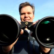 Binoculars expert Brin Best, from Otley