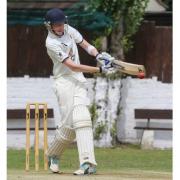 Archie Scott starred in Pudsey St Lawrence's Priestley Shield semi-final demolition of Pudsey Congs