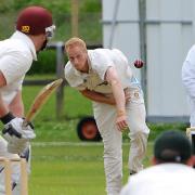 Bowler Andrew Robinson took 7-31 for Yeadon on Sunday. Picture: Richard Leach