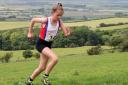 Wharfedale Harriers' Olivia Aldham finished third in the under-14's race at the Kirkby Gala fell race. Picture Geoff Thompson