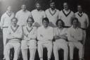 Ronnie Beer, front row and second from left, was part of Menston CC's Waddilove Cup final team in 1974