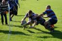 Connor Bateman scored a try for Old Otliensians
