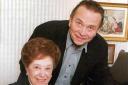 Dame Fanny Waterman pictured in 2003 with conductor Sir Mark Elder. Courtesy of Leeds International Piano Competition