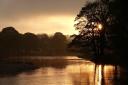 Sunrise on the River Wharfe at Burley on May 27 by Steve Davey