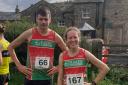 Jack Wood and Rachel Carter both made the top three in their respective standings at the Embsay fell race.