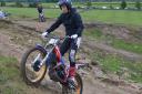 Daniel Hole won the novices class, hard course at Bradford Motor Club's Trial event
