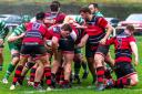 Ilkley (red) came up against a strong Billingham side. Pic: Peter Clark