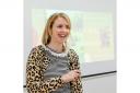 Katie Rushworth giving her talk on January 10th, 2023 to Wharfedale Gardeners’ Group