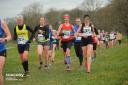 Petra Bijsterveld competing in the English National Cross Country Championships. Photo credit:  Saucony