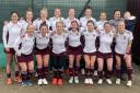 Ben Rhydding Women celebrate their final day victory at Gloucester. Pic: Picasa/Ben Rhydding Hockey Club