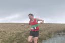 Ruaridh Mon-Williams, first Harrier home at the Three Peaks fell race. Photo credit: Jonathan Turner