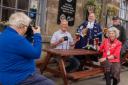 The launch of the pub photo competition in Otley earlier this year