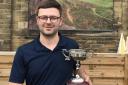Jack Lampkin won the Bradford Golf Union's Amateur Strokeplay Championship on Sunday at Baildon, but he had to work hard for his victory.