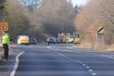 The scene of crash near Addingham in February 2021 which killed two people