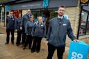 Staff at the Co-op in Guiseley