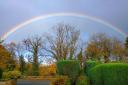 Rainbow over Bark Lane, Addingham, by Philip Robins, of Addingham