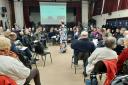 The town meeting organised by Ilkley Clean River Group