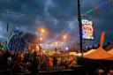 A previous Burley-in-Wharfedale Christmas lights and market