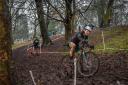 Alison Kinloch, pictured in action recently at Peel Park, won the female over-50s race in the final round of the National Trophy Series at Tong Picture: Bernard Marsden