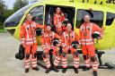 The five highly skilled paramedics who have joined Yorkshire Air Ambulance