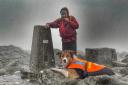 Team member Andy and Search Dog Kez. Picture Johnny Roe.